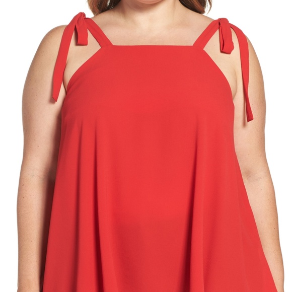 Glamorous Tie Shoulder Tank - Picture 1 of 3